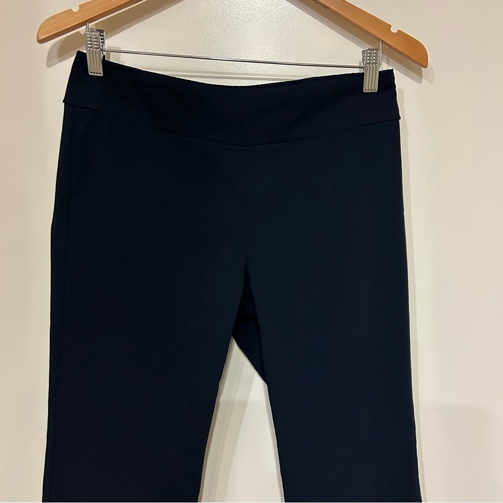J.MEIALJGHLN pull on pants stretchy navy size 6 retail $178 excellent condition - Picture 6 of 11